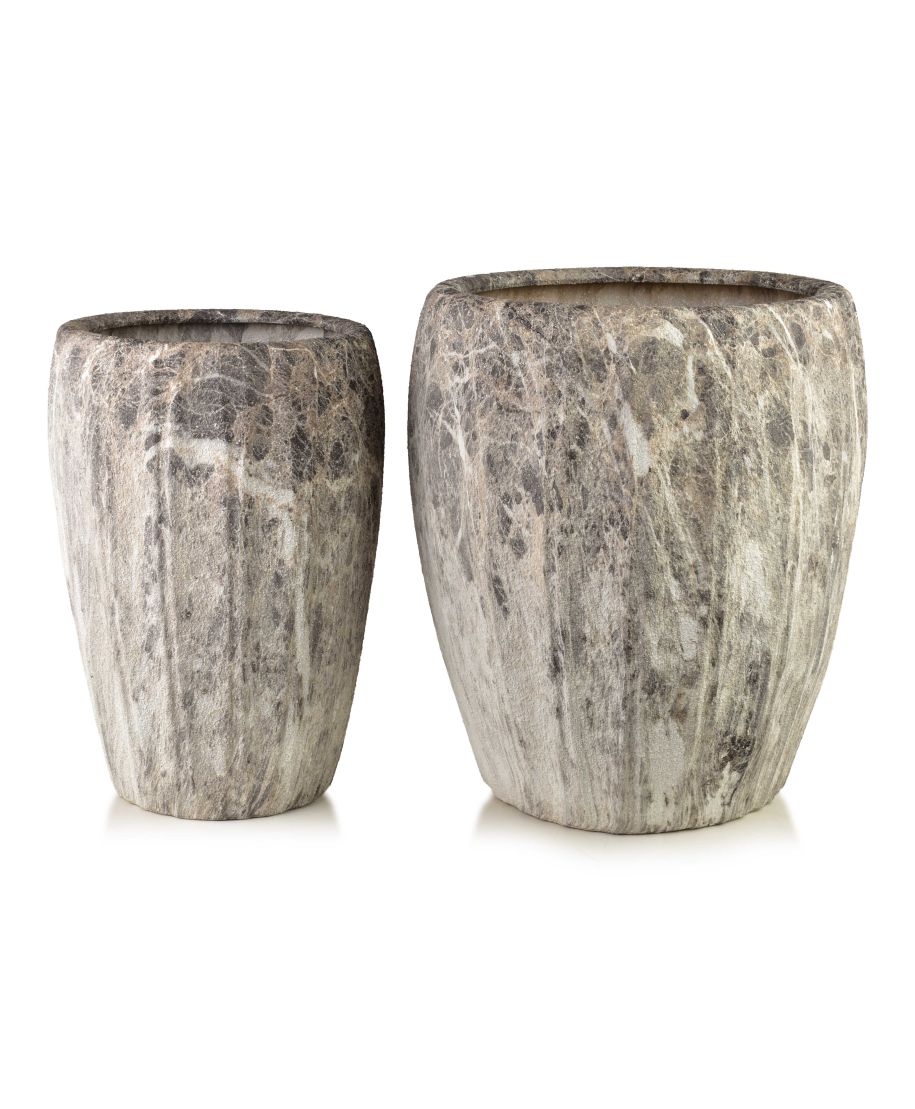 NEVA Komplet 2 osłonek ceramicznych 41x41x46cm 30x30x42,5cm