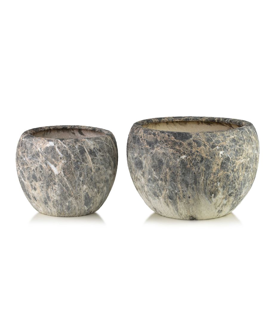 NEVA Komplet 2 osłonek ceramicznych 51x51x35cm 38x38x30cm