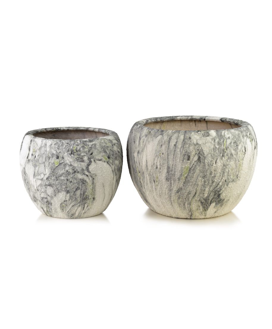 NEVA Komplet 2 osłonek ceramicznych 51x51x35cm 38x38x30cm