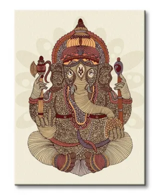 Ganesha - Obraz na płótnie