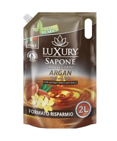 LUXURY Mydło do rąk ARGAN zapas 2000ml