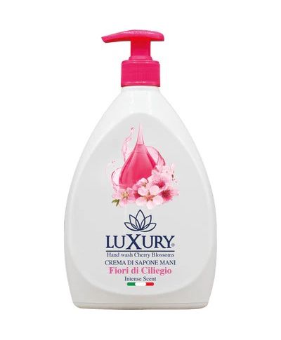 LUXURY Mydło do rąk KWIAT WIŚNI 750ml