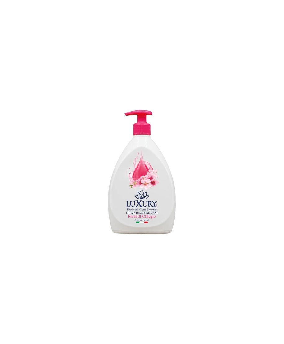 LUXURY Mydło do rąk KWIAT WIŚNI 750ml