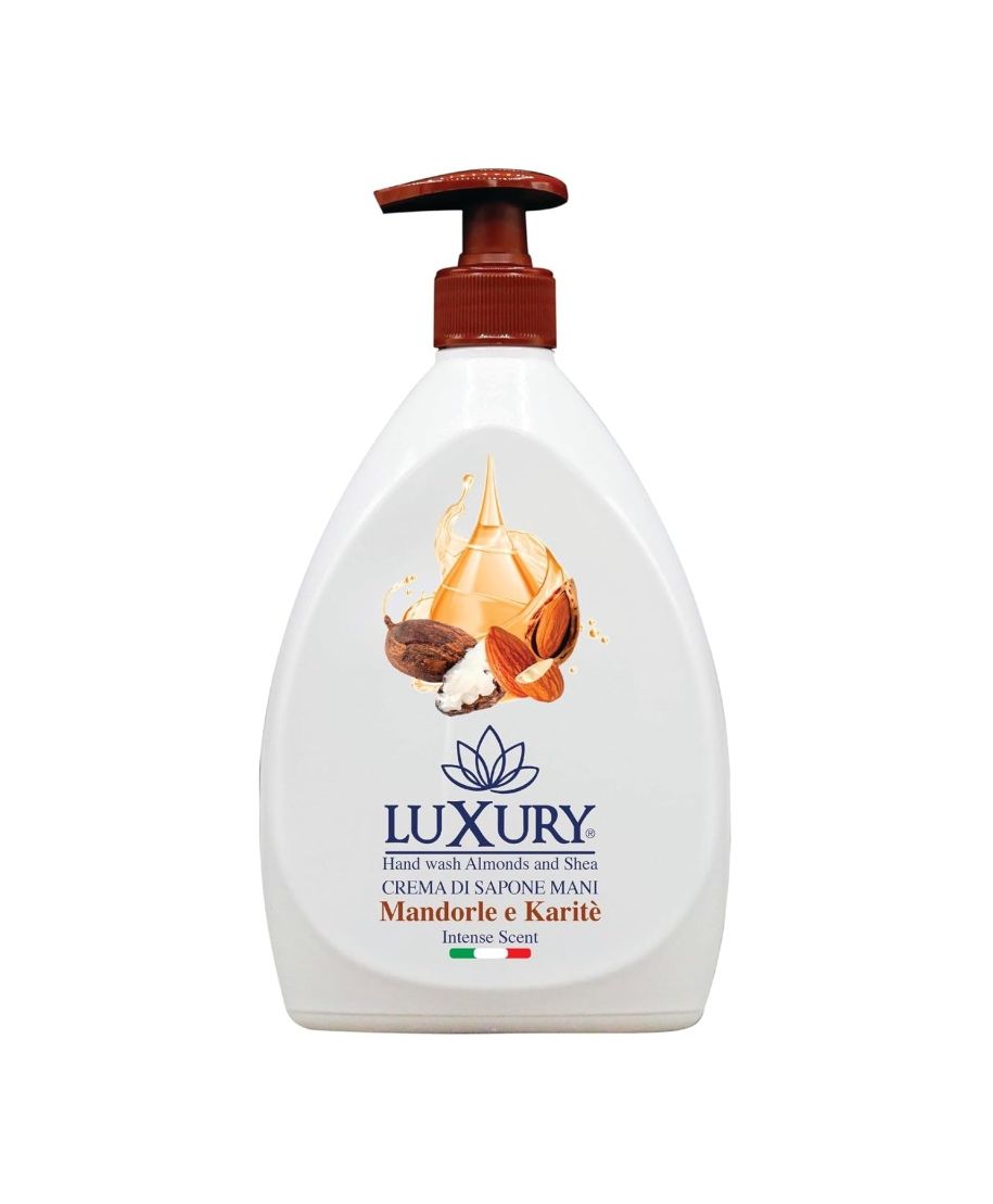LUXURY Mydło do rąk MIGDAŁ I SHEA 750ml