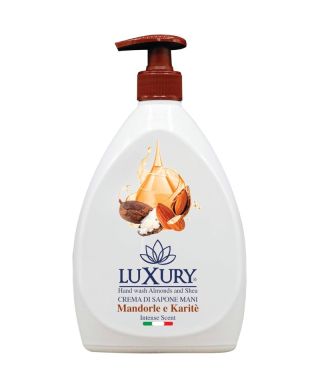 LUXURY Mydło do rąk MIGDAŁ I SHEA 750ml