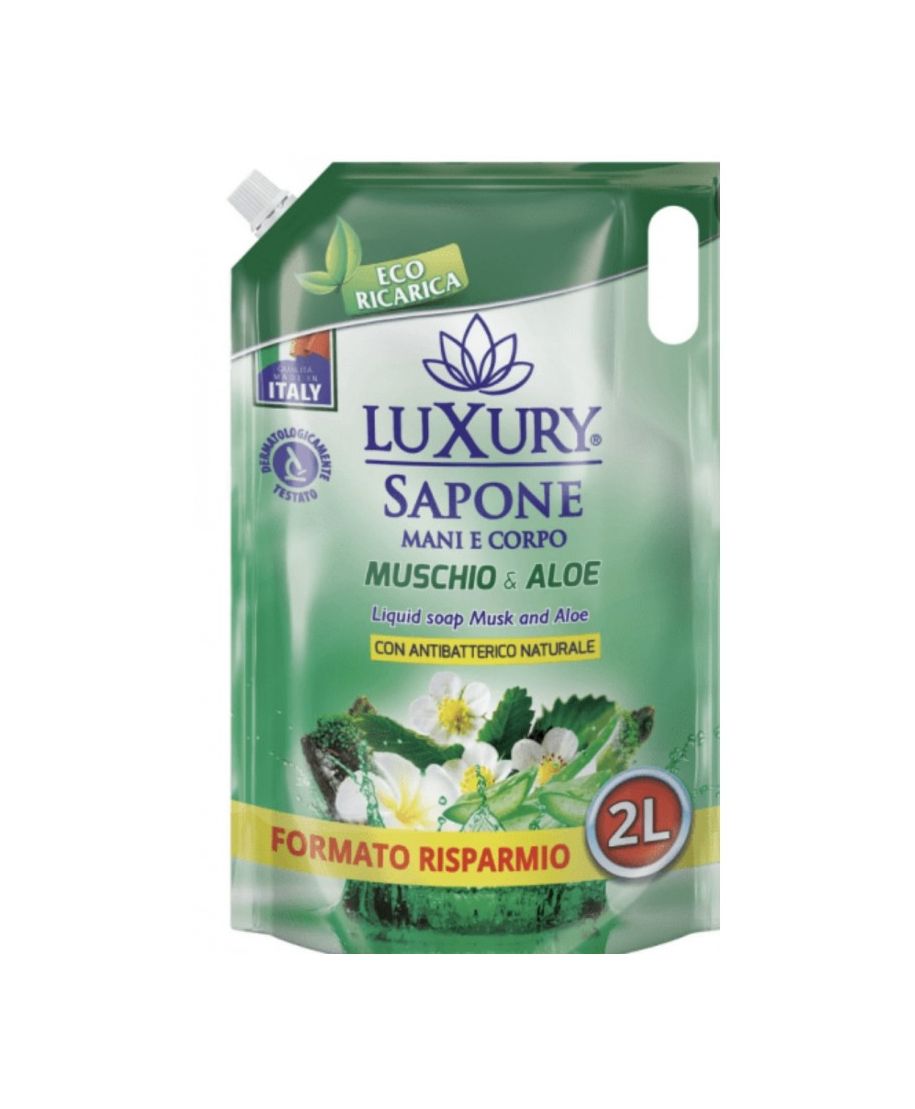 LUXURY Mydło do rąk PIŻMO I ALOES zapas2000ml