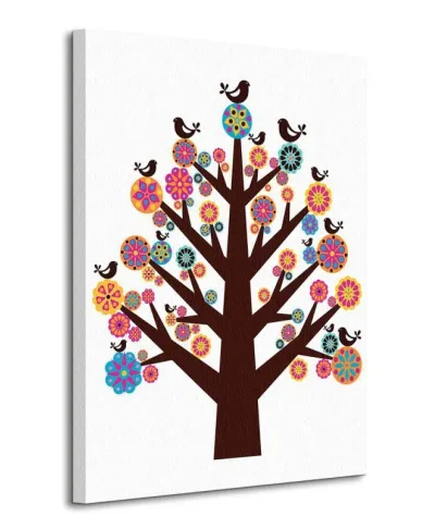 Tree of Flowers - Obraz na płótnie