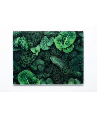 Aria Deska szklana 40x30cm sałata