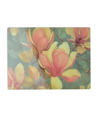 Aria Deska szklana 40x30cm magnolia