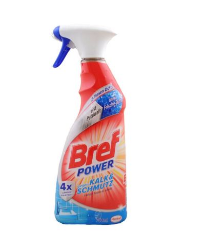 BREF Odkamieniacz w sprayu 750mlPOWER GEGEN KALK&SCHMUTZ