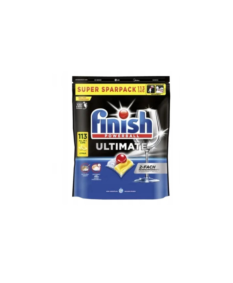 CALGONIT/FINISH Tabletki All-in-1 113sztUltimate Citrus