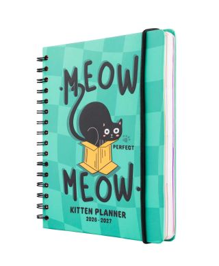 Meow Meow - kalendarz szkolny A5 2026/2027
