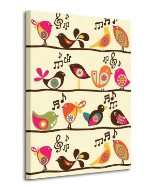 Singing Birds - Obraz na płótnie