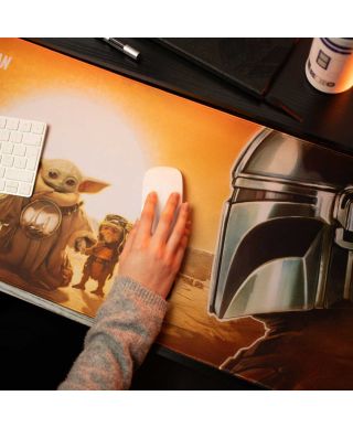 Gwiezdne Wojny Star Wars The Mandalorian Grogu - podkładka pod myszkę