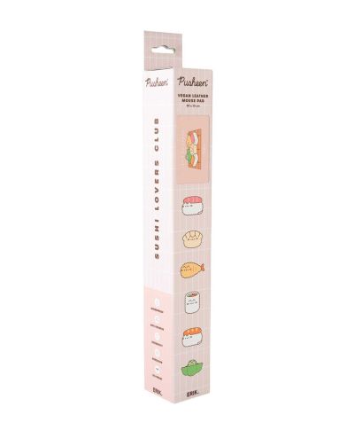 Pusheen Sushi Roll - podkładka pod myszkę z ekoskóry