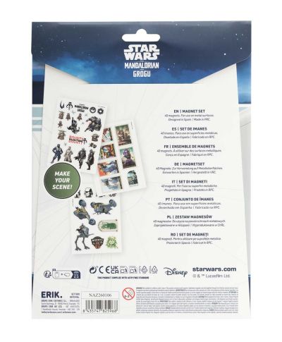 Gwiezdne Wojny Star Wars Die-Cut - magnesy