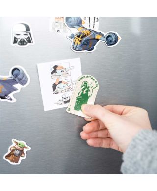 Gwiezdne Wojny Star Wars Die-Cut - magnesy