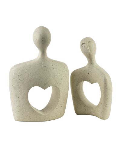 MANON Komplet 2 figurek 13x20/9,5x16cm