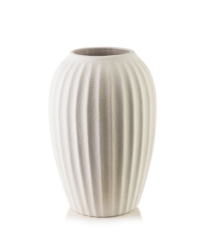 MANON Wazon 15x8x25cm paski tłoczone