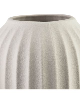 MANON Wazon 15x8x25cm paski tłoczone