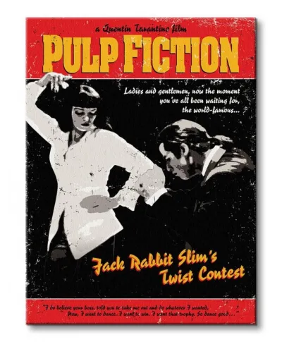 Pulp Fiction (Twist Contest) - Obraz na płótnie