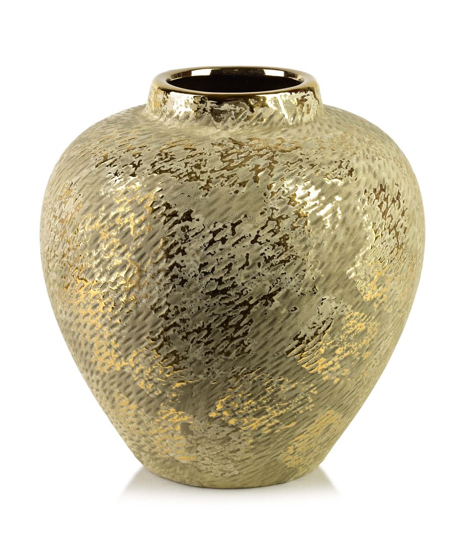 YARINE GOLD Wazon 11x23x29cm