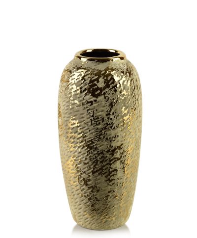 YARINE GOLD Wazon 12x10x30cm