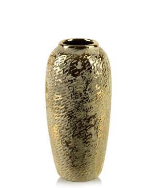 YARINE GOLD Wazon 12x10x30cm