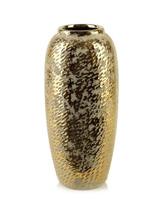 YARINE GOLD Wazon 9x15x34cm