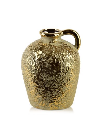 YARINE GOLD Wazon 7x16x24cm