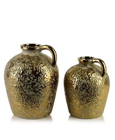 YARINE GOLD Wazon 7x16x24cm