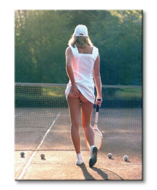 Tennis Girl - Obraz na płótnie