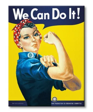 We Can Do It - Obraz na płótnie