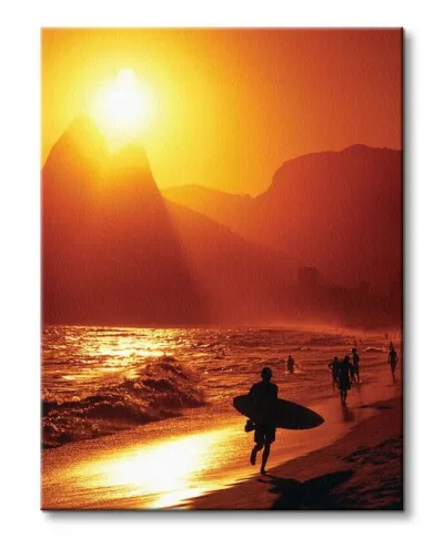Ipanema Beach (Rio de Janeiro) - Obraz na płótnie