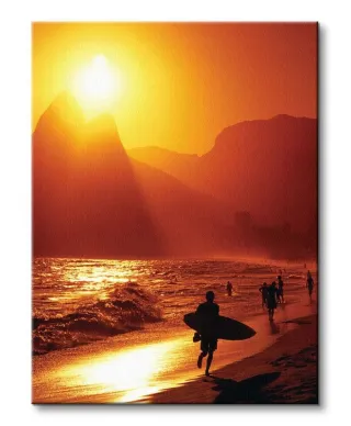 Ipanema Beach (Rio de Janeiro) - Obraz na płótnie
