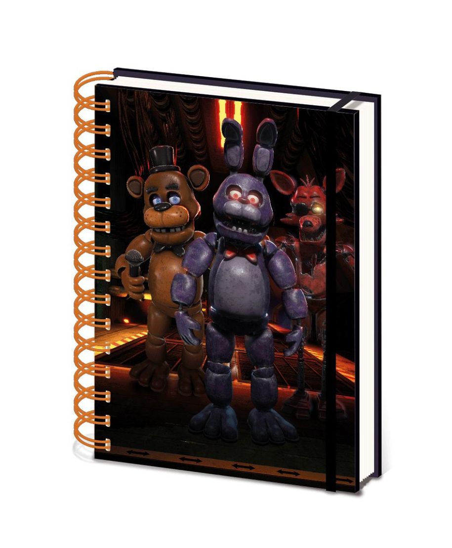 Five Nights At Freddy's - notes A5 kołozeszyt