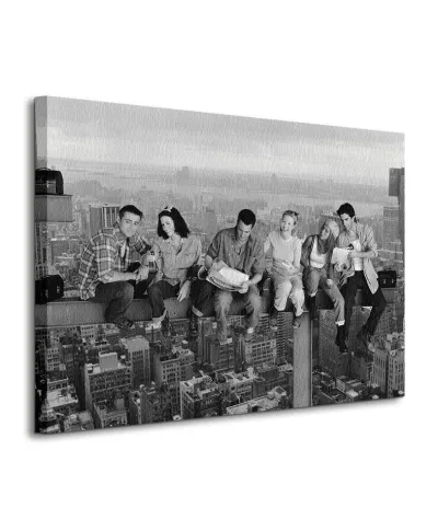 Friends (Lunch on a Skyscraper) - Obraz na płótnie
