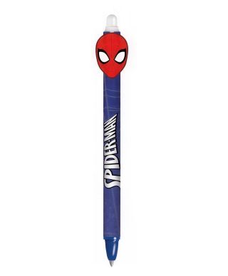 Spiderman Mask Blue - długopis zmazywalny