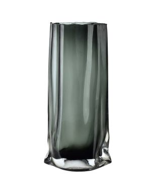 SERENITE Wazon 12x8x30cm szary