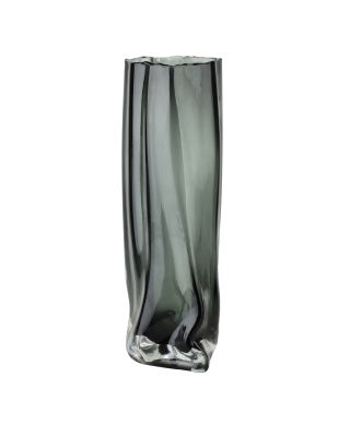 SERENITE Wazon 12x8x30cm szary