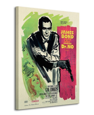 James Bond (Dr No - French) - Obraz na płótnie