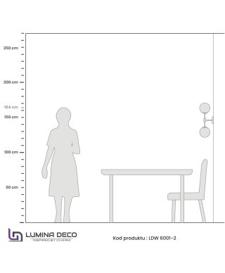 LAMPA ŚCIENNA KINKIET LOFTOWY MOSIĘŻNO-BURSZTYNOWY ZODIAK W2