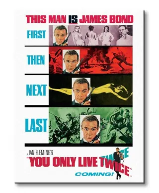 James Bond (You Only Live Twice - Teaser) - Obraz na płótnie