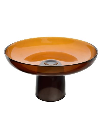 DAZ GLASS Patera na nodze 30x30x17cm