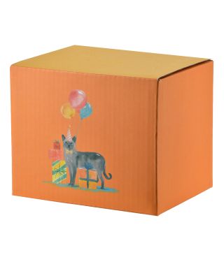 JULES Kubek 410ml 9,5x13x9,5cm kot urodzinowy