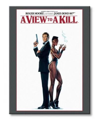 James Bond (A View To A Kill) - Obraz na płótnie