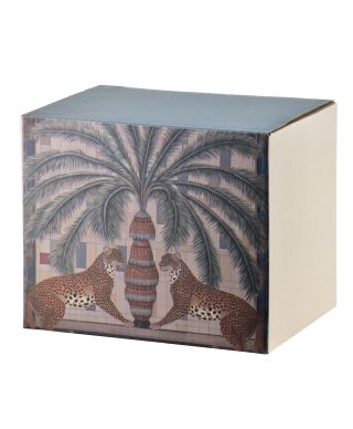 ISAAC Kubek 380ml 9x13x9cm palma pantery