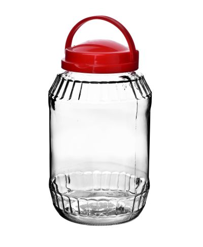 PAKIET 4sztuk Słoi z uchwytem 3,1L