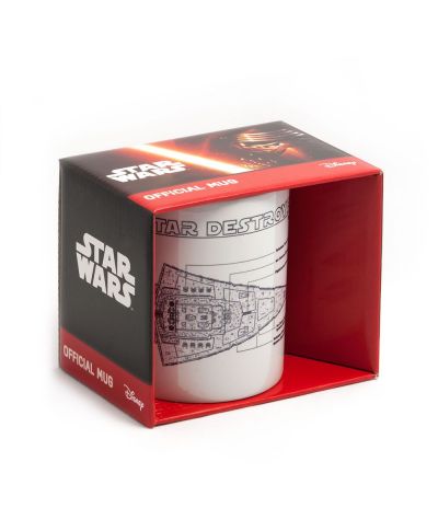 Star Wars Gwiezdne Wojny Star Destroyer Szkic - kubek