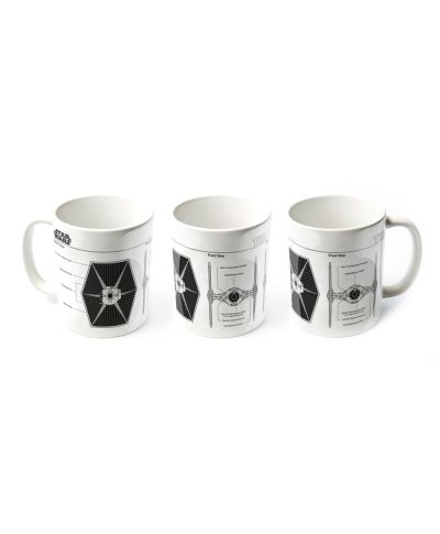 Star Wars Gwiezdne Wojny Myśliwiec TIE Szkic - kubek